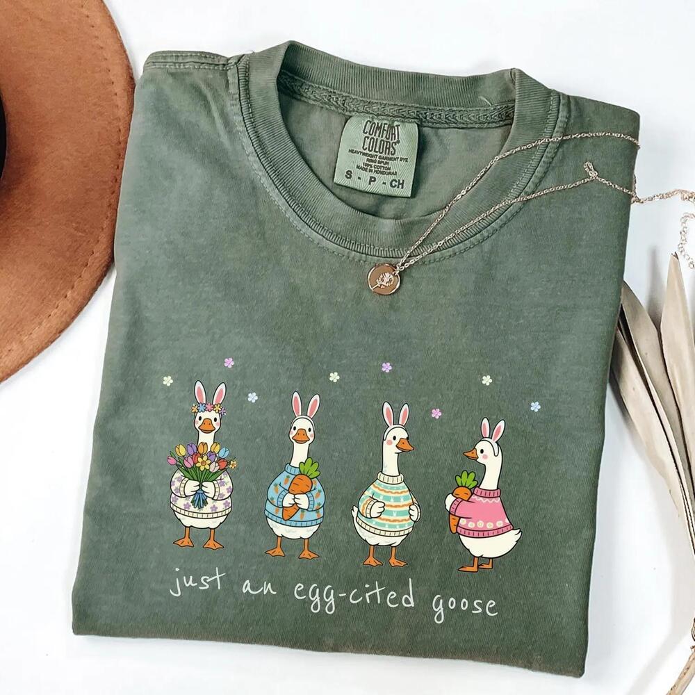 Easter Goose Shirt Gift Shirt Easter Goose Tee